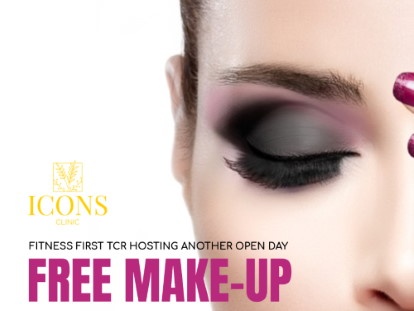 Icons Clinic free make-up open day