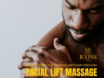 Icons Clinic vegan natural facial lift massage open day